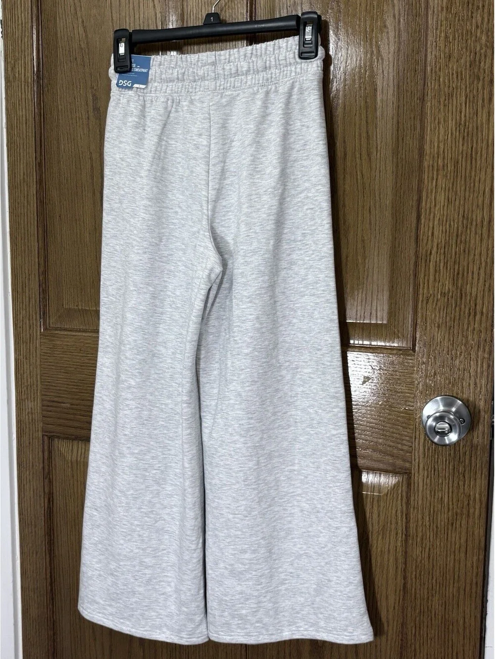 Sweatpants S Gray Heather DSG So Soft High-Rise Wide Leg Lounge Pants NWT
